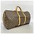 Louis Vuitton Brown Boston Monogram Keepall Bandoulière 60 Marrone - vista 2