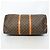 Louis Vuitton Boston Monogram Keepall Bandoulière 60 Marrone - vista 3