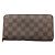 Cartera Louis Vuitton Damier Zippy en Ebene Damier ebene
