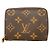 Portamonete Zippy Monogram Louis Vuitton Marrone