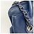 Borsa a tracolla Chanel Matelassé con catena Blu - vista 9