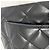 Cartera larga tri-fold Chanel de piel de cordero negra Negro - vista 7