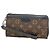 Portafoglio Lungo Louis Vuitton Monogram Macassar Zippy Dragonne Marrone Nero