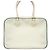 Sac à main Hermès Plume 28 Blanc Bleu - vue 13