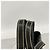 Borsa a mano in pelle Chanel Wild Stitch Nero - vista 7