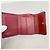Cartera tri-fold Chanel en piel de becerro granulada Roja - vista 3