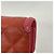 Cartera tri-fold Chanel en piel de becerro granulada Roja - vista 5