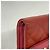 Cartera tri-fold Chanel en piel de becerro granulada Roja - vista 6