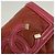 Cartera tri-fold Chanel en piel de becerro granulada Roja - vista 8