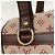 Sac à main Louis Vuitton Monogram Mini Josephine PM Fuschia - vue 8
