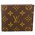 Louis Vuitton Monogram Portefeuille Marco NM Wallet Marrone