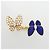 Van Cleef & Arpels De Papillon Entre d'Or Ring Blau - Ansicht 2