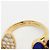 Van Cleef & Arpels De Papillon Entre d'Or Ring Blau - Ansicht 4