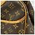 Borsa Louis Vuitton Monogram Deauville M47270 Marrone - vista 8