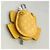 Chaveiro Louis Vuitton Monogram LV Frog Amarelo - vista 5