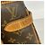 Sac cabas vertical Louis Vuitton Monogram Batignolles Marron - vue 9