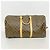 Louis Vuitton Monogram Keepall Bandoulière 55 Castaño - vista 13