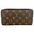 Cartera Zippy Monogram Louis Vuitton Castaño