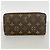 Cartera Zippy Monogram Louis Vuitton Castaño - vista 9