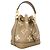Borsa Louis Vuitton Monogram Empreinte Bicolor Nano Noe Grigio Crudo - vista 2