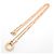 Collana Cartier Love Circle in oro rosa 18K con diamanti - vista 3
