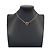 Collana Cartier Love Circle in oro rosa 18K con diamanti - vista 8
