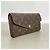 Louis Vuitton Monogram Portefeuille Sarah Long Wallet Marrone - vista 2