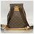 Mochila Louis Vuitton Monogram Montsouris GM Castaño - vista 11