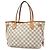 Bolso Tote Louis Vuitton Damier Azur Neverfull PM Blanco