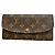 Louis Vuitton Monogram Portefeuille Emilie Long Wallet Fuschia