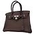 Hermès Borsa Hermes Birkin 30 Togo Cacao Cioccolato