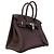 Hermès Borsa Hermes Birkin 30 Togo Cacao Cioccolato - vista 2