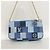 Louis Vuitton Denim Monogram Multipochette Accessoires Handtasche Rot Blau - Ansicht 9