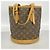 Saco Tote Louis Vuitton Monogram Bucket PM Marrom - vista 13