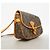 Borsa a tracolla Louis Vuitton Monogram Sologne Marrone - vista 2