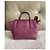 Borsa Gucci Swing in pelle rosa - vista 2