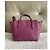 Borsa Gucci Swing in pelle rosa - vista 3