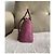 Borsa Gucci Swing in pelle rosa - vista 5