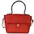 Louis Vuitton Lockme Handtasche Orangerot Leder