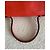 Louis Vuitton Lockme Handtasche Orangerot Leder - Ansicht 8