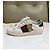 Gucci Ace Low-Top Sneaker Weiß Leder Doraemon Braun Rot Grün - Ansicht 4