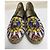Dolce & Gabbana Espadrilles mit König- und Drachen-Print Braun Weiß Rot Blau Mehrfarben Grün Gelb - Ansicht 6