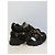 Sneakers Gucci in pelle nera con gioielli Nero - vista 4