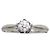 Chanel Camélia Diamant-Solitärring aus Platin Pt950 Silber Weiß - Ansicht 13