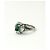 Autre Marque Platin Ballerina Ring Smaragd Diamant Weiß Grün - Ansicht 16