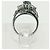 Autre Marque Platin Ballerina Ring Smaragd Diamant Weiß Grün - Ansicht 8