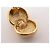ORECCHINI VINTAGE YVES SAINT LAURENT PIETRE CABOCHON GIALLE SOVRAPPOSTE D'oro - vista 11