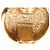 ORECCHINI VINTAGE YVES SAINT LAURENT PIETRE CABOCHON GIALLE SOVRAPPOSTE D'oro - vista 5