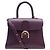 NUOVA BORSA A MANO DELVAUX BRILLANT MEDIA BOX CALF VIOLA A TRACCOLLA Porpora