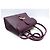 NUOVA BORSA A MANO DELVAUX BRILLANT MEDIA BOX CALF VIOLA A TRACCOLLA Porpora - vista 4